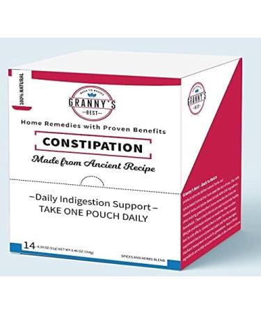 Spice & Herbs Blend for Constipation & Indigestion | 14 Pack - Natural Home Remedy | International Shipping Available - Buy Online on GoSupps.com