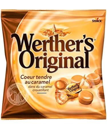 Werther's Original Soft Caramel Heart Candies - 160g Bag - Buy Online on GoSupps.com