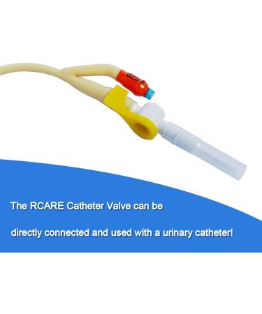 Buy Catheter Valves (Pack of 6) | Sterile Urine Drainage Bag Valve - Alternative to Leg Bags & Night Bags - Buy Online on GoSupps.com