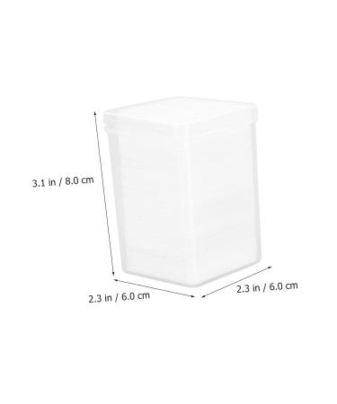 POPETPOP 3000 Pcs Glue Cleaning Pads for Eyelashes & Nails | Anti-Clog Wipes for Extensions & Polish Remover | White Cotton 8x6cm - Bulk Pack - Buy Online on GoSupps.com