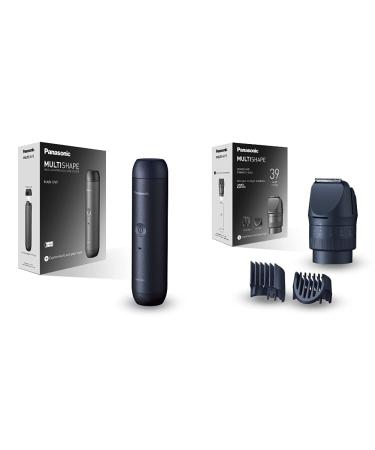 Panasonic ER-CTN1 MULTISHAPE Wet & Dry Electrical Beard Trimmer and Hairclipper for Men Rechargeable Li-ion Body Modular Personal Care System Lithium Main Unit Beard/Hair Trimmer Head Attachment