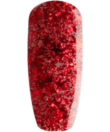 Bluesky Gel Nail Polish Red Glitter Sp19 10 ml (Requires Drying Under UV LED Lamp) - Buy Online on GoSupps.com