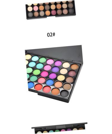 POPETPOP 2pcs 40 Eyeshadow Makeup Palette Eye Shadow Smoky Makeup 1 count (Pack of 1) As Shownx2pcs - Buy Online on GoSupps.com