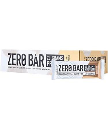 BioTechUSA Zero Bar Chocolate Chip Cookies 20 x 50g