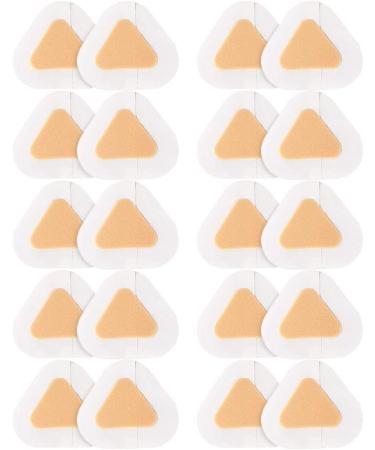 OSALADI Clear Heel Anti-Wear Pad 20Pcs - High Heel Cushion Inserts for Women's Clear Heels - Buy Online on GoSupps.com