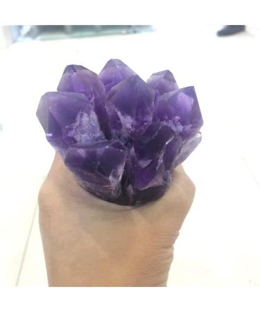 Specimen 2pcs Natural Amethyst Quartz Cluster Crystal Wand Point Specimen Urugua Amethyst Cluster Crystals - Buy Online on GoSupps.com