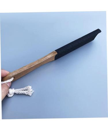 Ipetboom 1pc Scrapper Foot Care Hair Wooden Foot Tool Pedicure Foot File Foot for Dead Skin Foot Scraper Handle Foot Exfoliator Foot Scrubber Feet Remover Bamboo - Buy Online on GoSupps.com