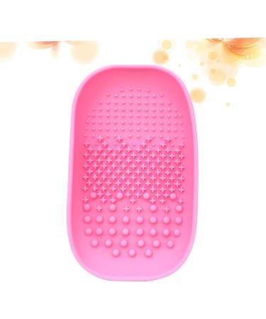 minkissy 1pc Make up Make up Kit Silicone Makeup Applicator Makeup Brush Scrubber Makeup Brush Cleaning Plate Makeup Cleaner Brush Cleaning Mat Pink Tools Cleansing Brush Sink - Buy Online on GoSupps.com