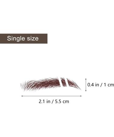 Beavorty 36 pcs eyebrow stickers 3d stickers Instant Transfer Eyebrows Eyebrow Tattoos cosmetic woman shaper - Buy Online on GoSupps.com