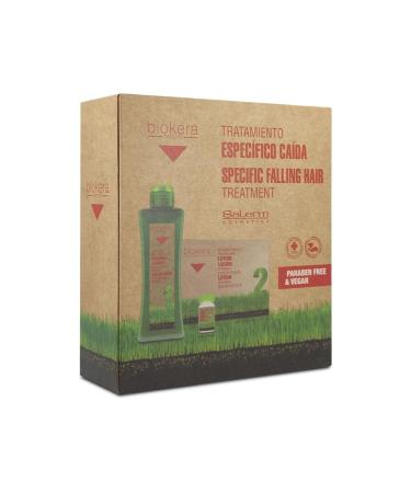 BIOKERA Biokera Natura Pack specifically for vegan hair loss (shampoo and lotion)