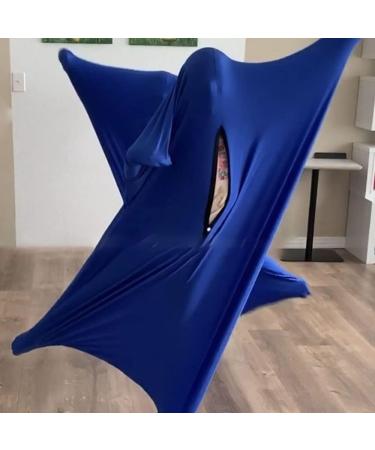 Zyuboeso Sensory Body Socks - Compression Aid for Autism & SPD - Blue Medium Size - Buy Online on GoSupps.com