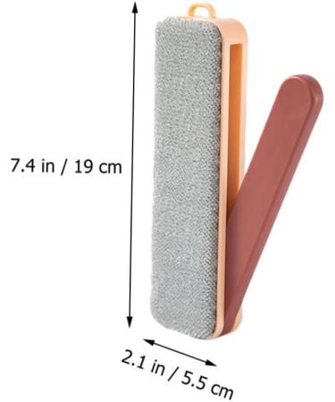 VANZACK Folding Lint Brush - 1pc Static Hair Removal Brush for Clothes & Coats | Pink Garment Hair Remover - Buy Now - Buy Online on GoSupps.com