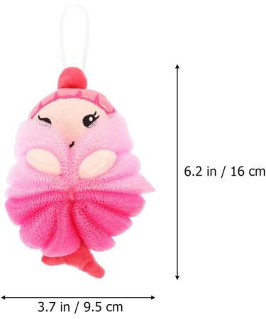 FRCOLOR 4 Pcs Kids Bath Balls - Cute Animal Shower Sponges & Exfoliating Poufs for Baby Body Wash and Cleaning - Buy Online on GoSupps.com