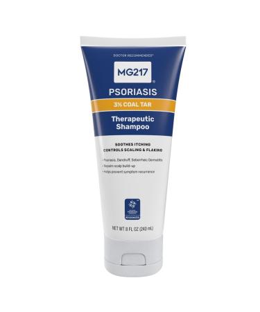MG217 Psoriasis Medicated Conditioning Coal Tar Formula Shampoo 8 Fluid Ounce