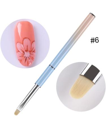 DOITOOL Nail Art Liner Nail Art Pen Nail Flower Nail Art Brush Manicure Paint Pen Size 6 As Shown - Buy Online on GoSupps.com