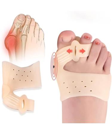 Buy Keduoduo Hallux Valgus Corrector - SEBSHORTICS Bone Thumb Adjuster & Bunion Straightener - Foot Care Pedicure Sock in Regular Skin Color - Buy Online on GoSupps.com