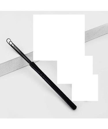 SUSOSU Ear Wax Removal 1 Pc Black Ear Wax Removal Tool Stainless Steel Earpick Wax RemoverCare Tool Three-ring Design - Buy Online on GoSupps.com
