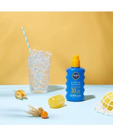 Nivea Sun Protect & Hydrate Spray SPF30 200ml - Ultimate Sun Protection - Buy Online on GoSupps.com