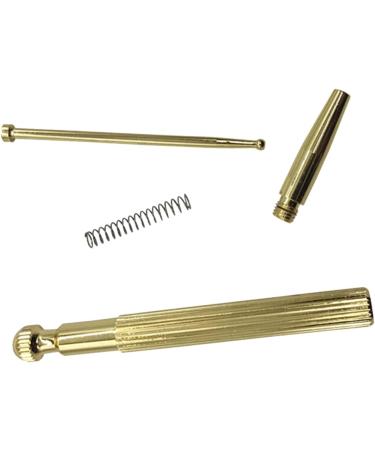 Minkissy Ear Tools - Facial Reflex Massage Acupressure Point Probe Brass Injection & Elasticity Gold Color - Buy Online on GoSupps.com