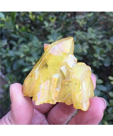 50g Crystal Cluster Angel Titanium Quartz Crystal Stunning Rainbow Specimen MineralsChakra Home Home Goods - Buy Online on GoSupps.com