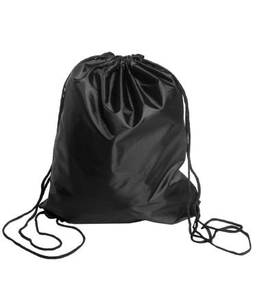 BINGONE Folding Sport Backpack Drawstring Bag Home Travel Storage Use 1 Pcs Black