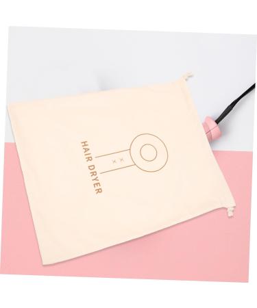 FRCOLOR 2 x Hair Dryer Storage Bag Travel Organiser Bags Cosmetic Bag for Travel Carry Bags for Women Travel Hair Outdoor Travel Utility Bag Suede beige 34x27cm - Buy Online on GoSupps.com