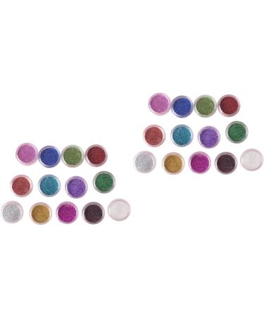 TOVINANNA 24 Boxes Glitter eyeshadow pigments Eyeshadow powder kit Pearl eyeshadow palette - Buy Online on GoSupps.com