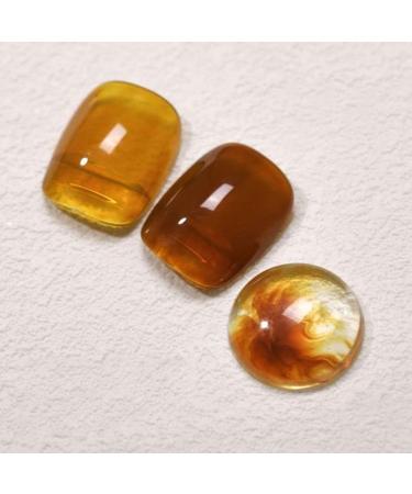 15ml Amber Varnishes Amber Gel Nail Soak Off Tortoiseshell Glass Gel Nail Polish Semi Permanent UV Gel - (Color: 1)