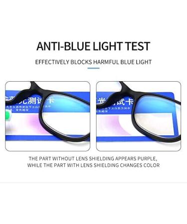 PLOPLO Progressive Multifocal Glasses - Anti Blue Light Blocking Computer Readers | Blue Flower Design | 1.5x Magnification - Shop Internationally - Buy Online on GoSupps.com