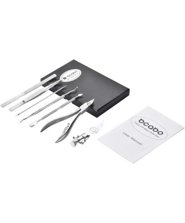 Premium 8Pcs Ingrown Toenail Tools Kit for Nail Treatment - Correction Clippers, File Lifter, Professional Pedicure Tool - Buy Online on GoSupps.com