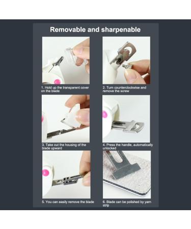 False Nail Art Clippers Manual Stainless Steel Head Manicure Trimmer Reusable Salon Clipping Scissors Tool Black and Rose Red - Buy Online on GoSupps.com