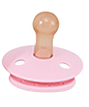 Synyey 3 PCs Baby Beißring Schnuller Baby soothing pacifier with a portable design |1 pack of natural rubber pacifiers for newborns with cherry-shaped nipples large air holes 3 PCs pink