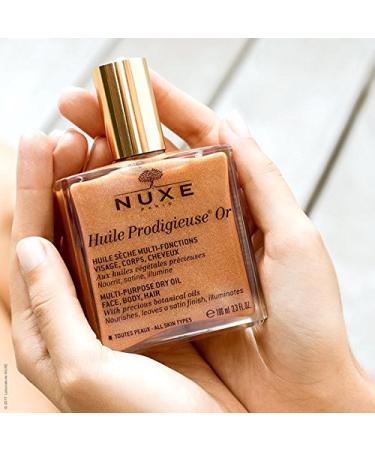 Laboratoire Nuxe Huile Prodigieuse Or Dry Oil Gold Edition - Skin Nourishing Oil - Buy Online on GoSupps.com