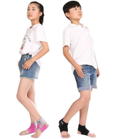 Eulant Breathable Ankle Bandages for Kids | Ankle Support for Running Dancing & Sports | 1 Pair - Boys & Girls - Buy Online on GoSupps.com