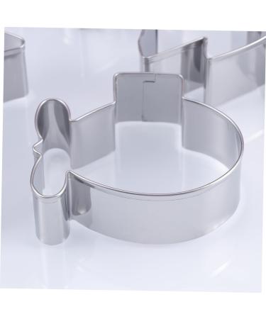 MAGICLULU Biscuit Cutters Cookie Cutters 12 Pcs Cake Mold Biscuit Cutting Machine Cookie Mold Cookie Molds Mx2pcs Silverx2pcs - Buy Online on GoSupps.com