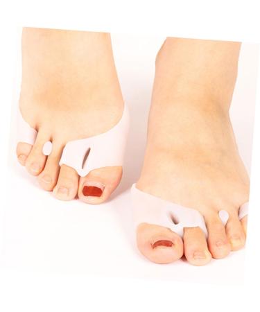Buy 2 Pairs Silicone Gel Toe Separators & Bunion Guards | Metatarsal Pads for Comfort & Relief - International Shipping - Buy Online on GoSupps.com