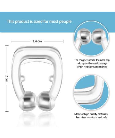 Anti Snoring Devices - 4pcs Magnetic Nasal Dilator Snore Stopper for Men and Women - Buy Online on GoSupps.com