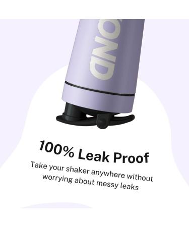 Beyond Fitness Premium Stainless Steel Protein Mixer Shaker Bottle - Insulated, BPA Free, Lilac - Buy Online on GoSupps.com