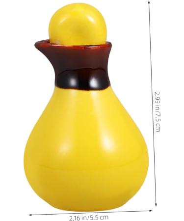 Beatifufu Ceramics Bowl for Beauty Salon Soy Sauce Dispenser Ceramics Pot Porcelain Oil Dispenser Condiment 5.5 7.5cm Green - Buy Online on GoSupps.com