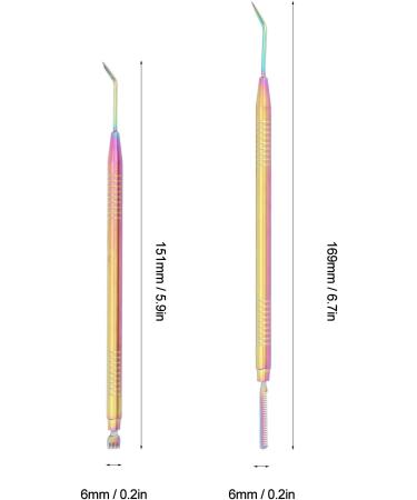 Sonew Eyelash Lift Tool Stainless Steel Double Ended Lash Separator for Perming Tinting Eyebrow Care (-1417230011111) Sonew046fazks7w-11 - Buy Online on GoSupps.com