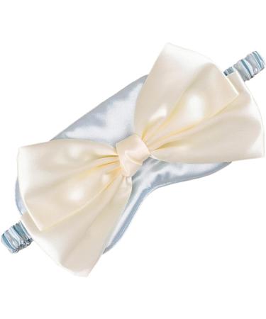 Soft Blackout Eye Cover Bowknot Decor Light Blocking Faux Silk Cotton Eye Cover with Elastic Strap for Women (-1411240140312) ZJchaoy0g6v587a3-12 - Buy Online on GoSupps.com