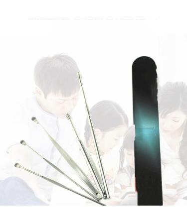 TARVIT Stainless Steel Earwax Removal Kit - Double Rotary TaoErShao 5-in-1 Ear Cleaning Tools for Safe and Effective Ear Wax Removal - Buy Online on GoSupps.com