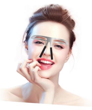 Angoily 3pcs Drawing Tools Grooming Stencil Eyebrow Assistant Eyebrow Drawing Tool Mold Modify Miss Suite mediumx3pcs As Shownx3pcs - Buy Online on GoSupps.com