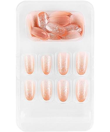 dijiusidy False Nail Fashionable Various Shapes Fingernail Full Coverage Strong Viscosity Adjustable Paster for Manicure Art 23 F741 23 1 count (Pack of 1) - Buy Online on GoSupps.com