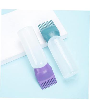 Veemoon 4 pi ces Flacons Applicateurs pour Coloration Capillaire avec Peigne Int gr Bouteilles Gradu es Pratiques pour Application Uniforme de Teinture Outils de Coiffure et Portables - Buy Online on GoSupps.com