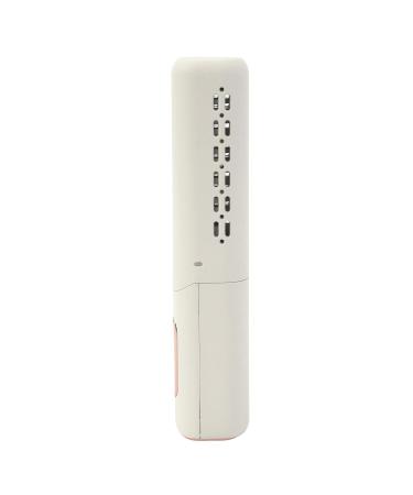 Buy VGEBY 2 in 1 Portable Straightening Brush - Cordless Mini Hair Straightener with 3 Adjustable Temperatures & Anti-Scald Design - Perfect for All Hair Types - Khaki - Buy Online on GoSupps.com