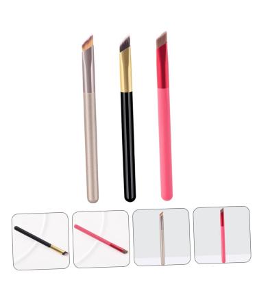 FRCOLOR 12 Pcs Pink Makeup Brush Set Multifunction Eyebrow Eyeliner & Foundation Brushes for Flawless Eye Makeup Wooden Handle & Cleaner - Buy Online on GoSupps.com