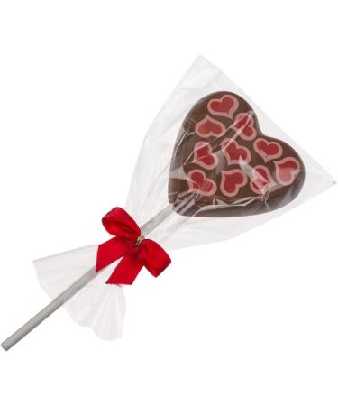  MemorySweets Milk Chocolate Dummy - Heart Shape with Small Hearts Motif - 25g - Buy Online on GoSupps.com