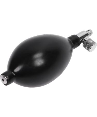 Black Manual Blood Pressure Latex Bulb Replacement | Hand Squeeze Pump for Sphygmomanometer - Buy Online on GoSupps.com