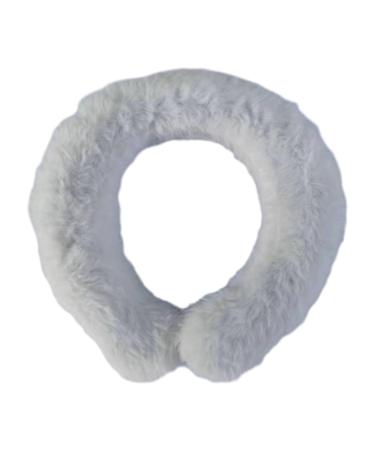 Portable Neck Warmer Self Heating Collar Multifunctional Long Lasting Heat Energy Storage Gadget Neck Pains Relieve Neck Heating Pad White